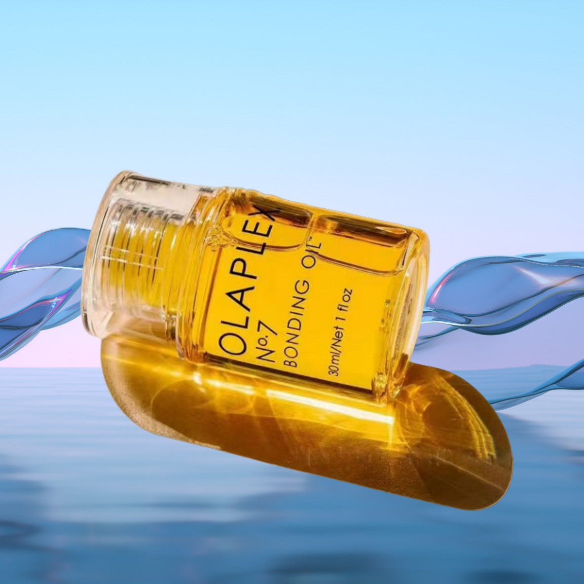 Olaplex Nº.7 Bonding Oil, Concentrated High-Shine Hair Oil | Heat Protectant, Smooths & Softens, Boosts Color Vibrancy, Controls Frizz Up to 72 Hours | For Coily, Curly, Wavy & Straight Hair, 30 mL