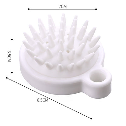 Silicone Scalp Massage Shampoo Brush