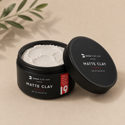 Hair Clay for Men – Matte Finish | Medium Hold, Adds Volume & Texture | Scented, Clean Ingredients, Non-Greasy & Easy to Wash Out | Barber-Grade Men’S Styling Clay | Made in the USA 2Oz