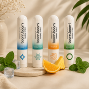 Boomboom Nasal Stick: Free Your Nose | Featured on Shark Tank | Powerful Essential Oils with Vapor Flow Technology | Breathe in Life