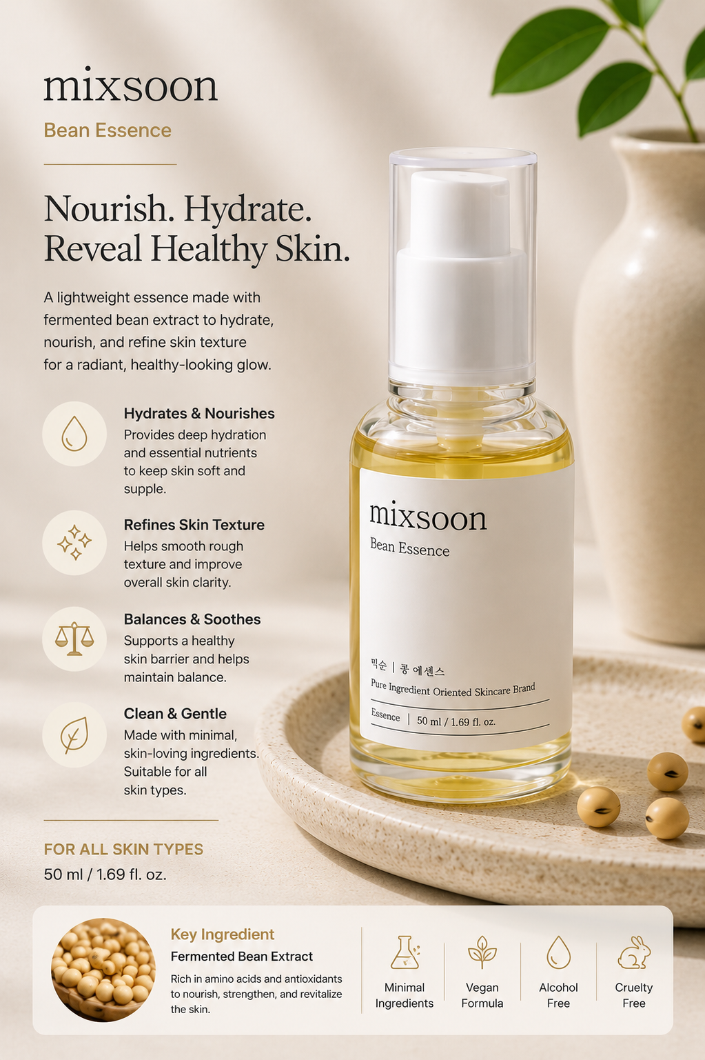 Mixsoon Bean Essence