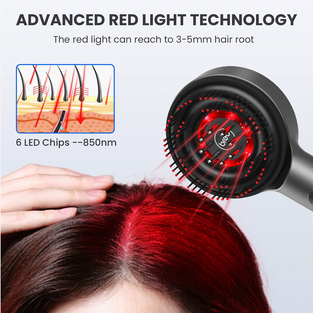 Scalp Trilogy Massager Scalp 3, Hair Care IPX7, Smart Scalp Brush for Hair Growth, Detangling Styling